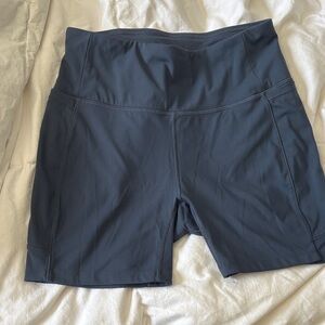 High-Waisted Charcoal Shorts for Women